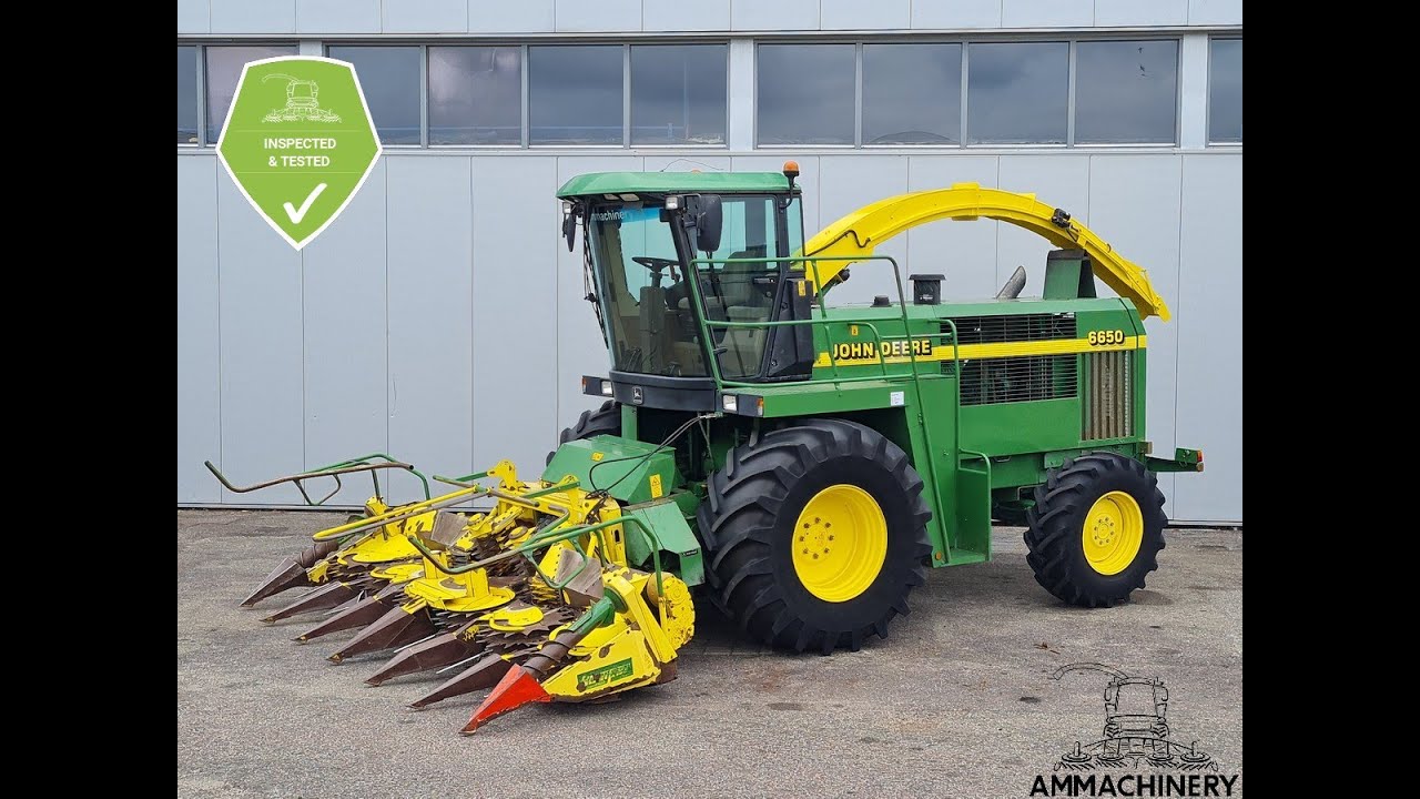2001 John Deere 6650 forage harvester for sale @AMMachineryBV