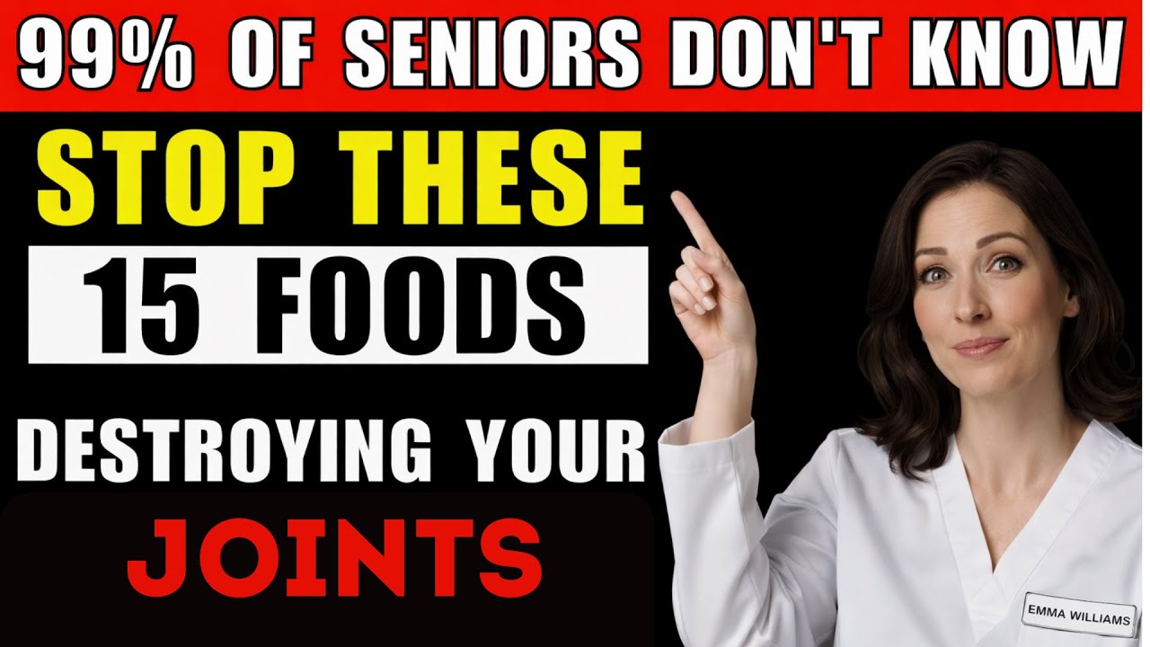 Over 50: These 15 ‘Normal’ Foods Are Silently Making Your Joint Pain WORSE