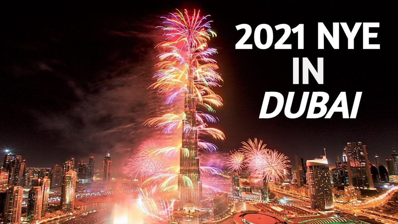 Watch Dubai's Stunning 2021 New Year Fireworks
