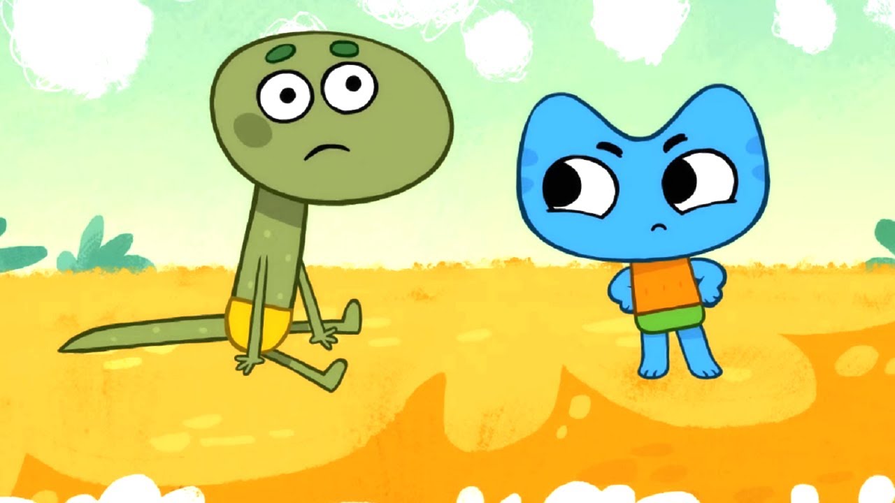 Kit e Kate  - La Spiggia delle bole - Cartoni animati per bambini