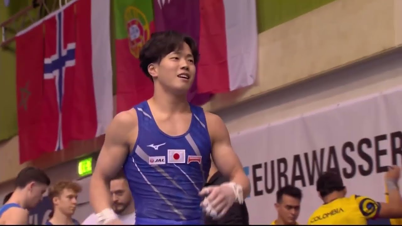 Shohei KAWAKAMI (JPN) [HB 14.966🥇] 2026 Cottbus World Cup_MAG Horizontal Bar Final