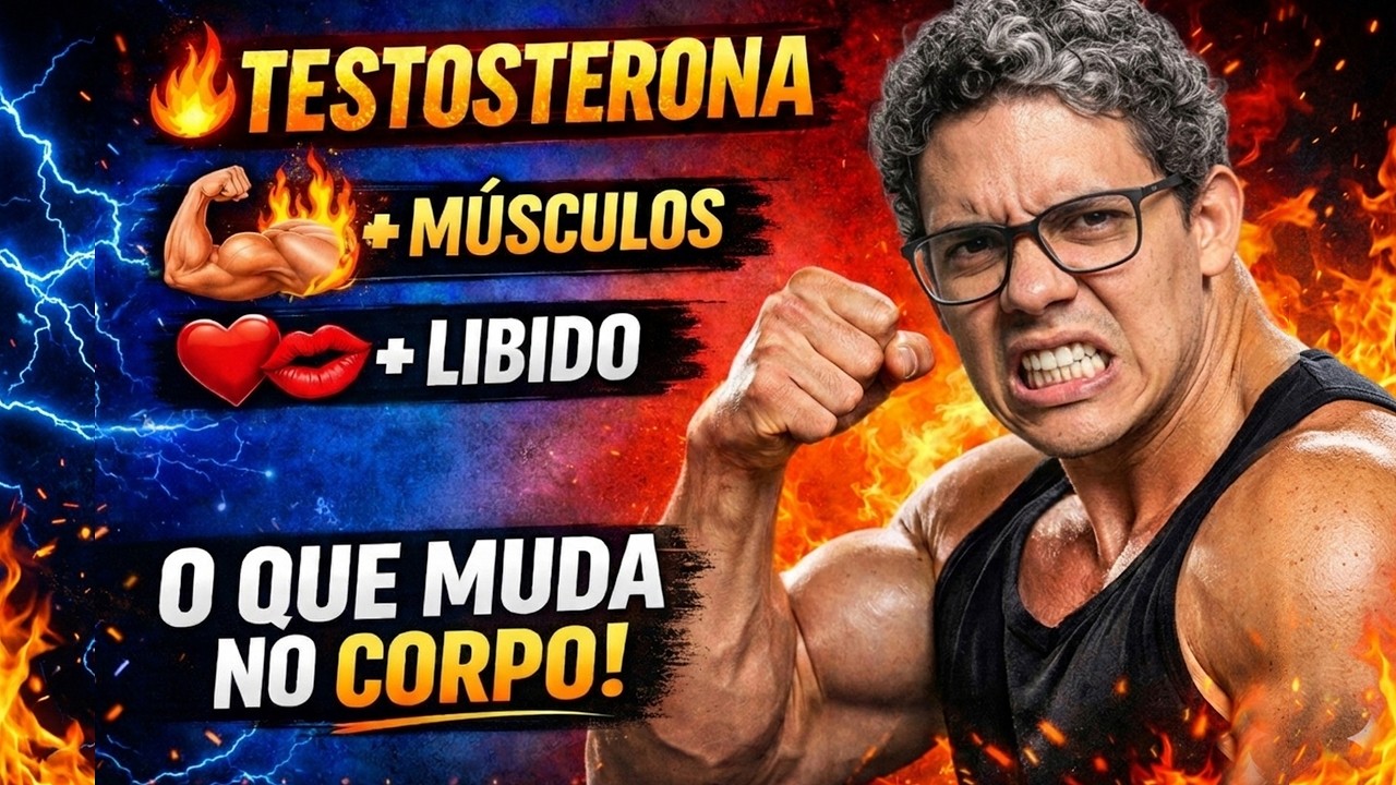 COMO A TESTOSTERONA AGE NO CORPO