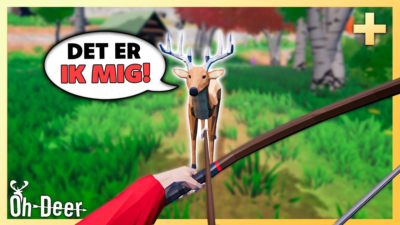 Vi Legede Gemmeleg Som Rensdyr