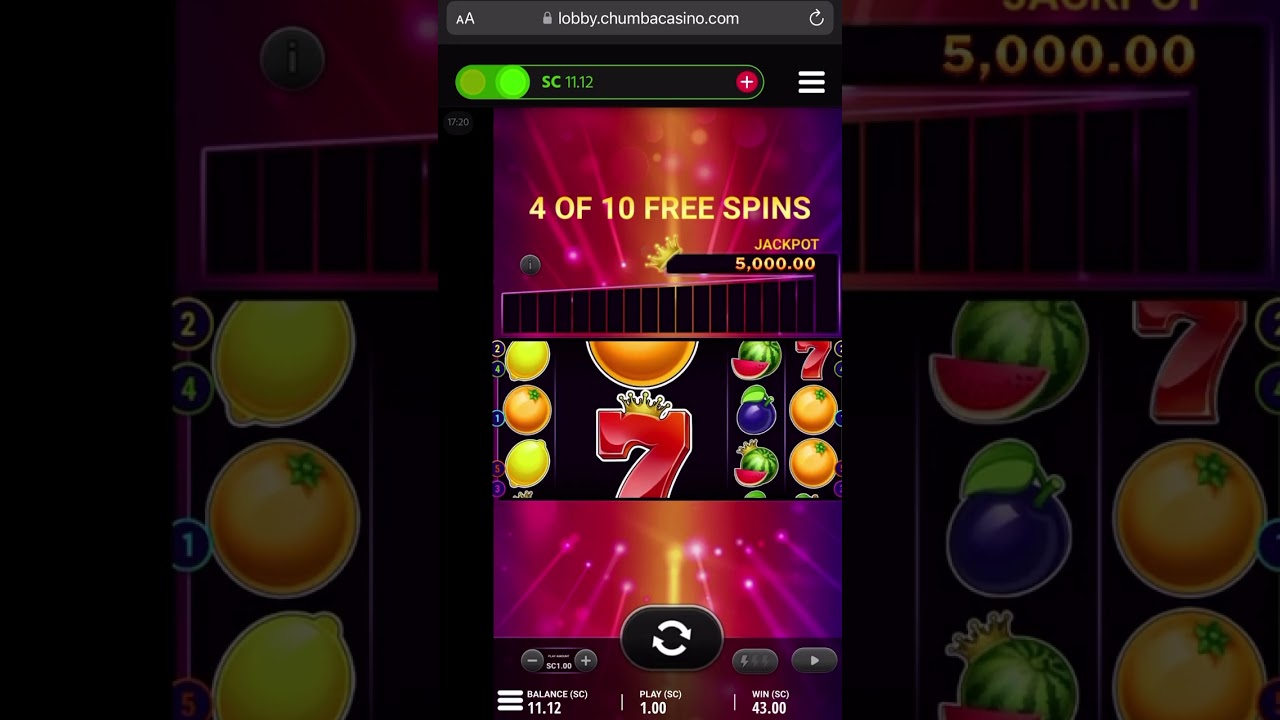 WINNING BIG on CHUMBA Casino (CHEEKY FRUITS DELUXE) 🎰