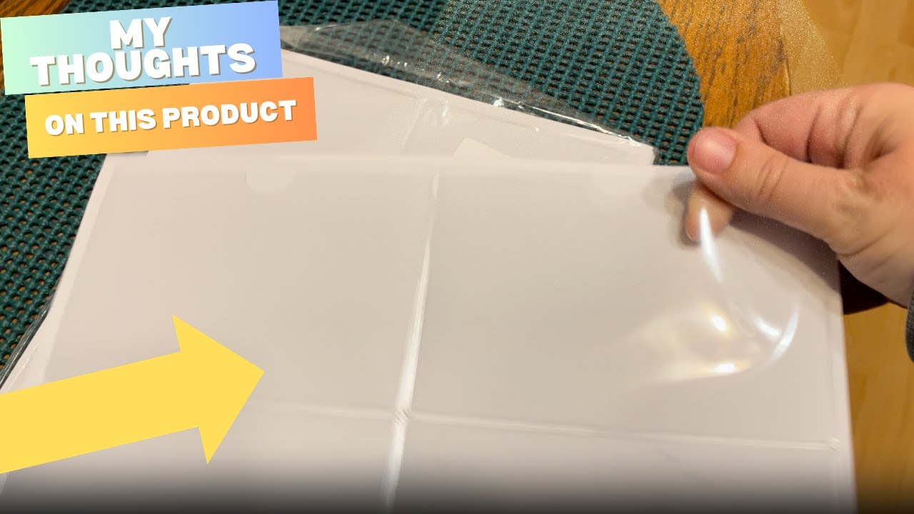 Index Card Holder Adhesive Plastic Label Review & Overview | Home Organizing Hack!