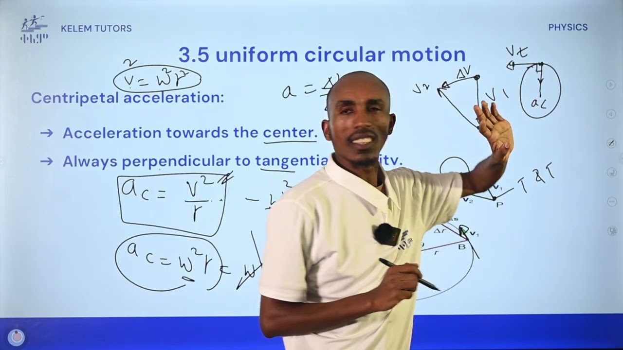 3.5. Uniform Circular Motion Part 2: Physics Grade 11