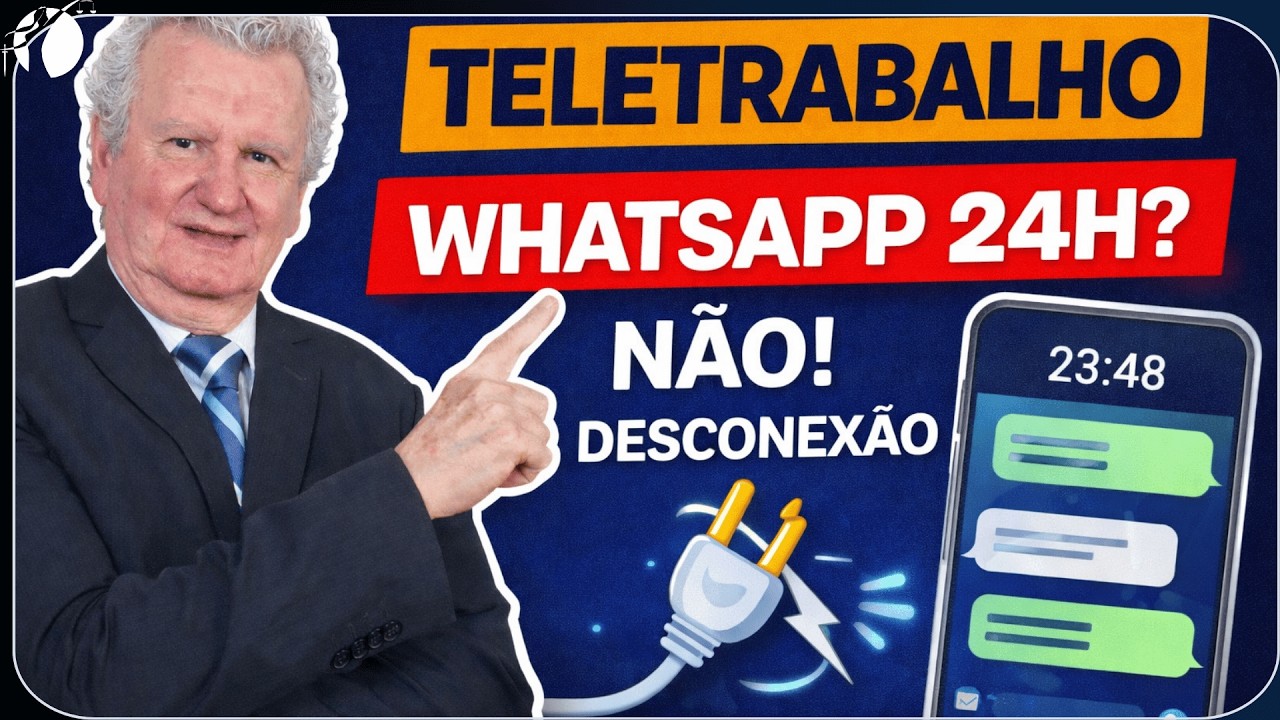 Direito à Desconexão: chega de mensagem fora do horário no Teletrabalho!