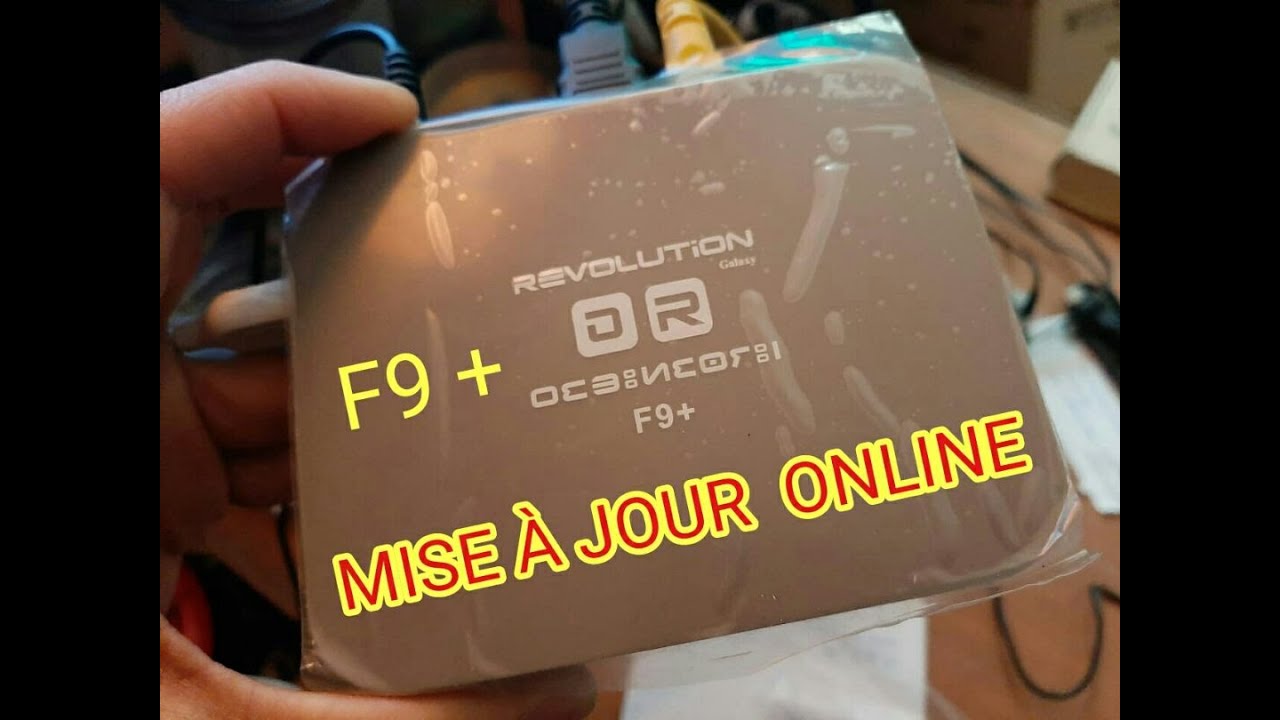 تحذيث الجهاز Revolution F9+ عبر الإنترنت
