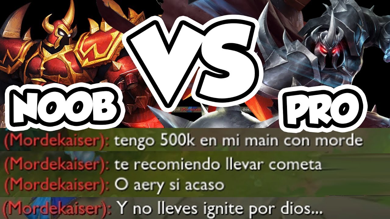 ¡POR BOCAZAS! NOOB MORDE VS PRO MORDE