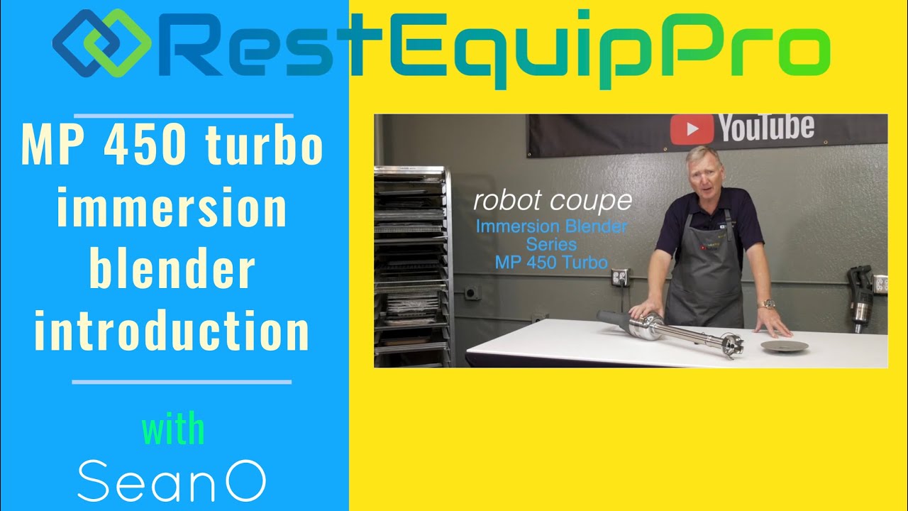 robot coupe MP 450 turbo introduction