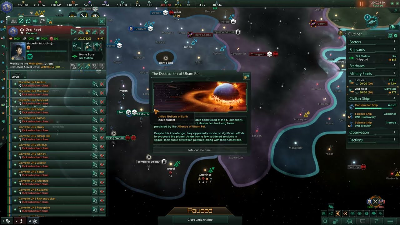 Stellaris - What Happens When AI Doesn't Evacuate/Colonize With Doomsday Origin