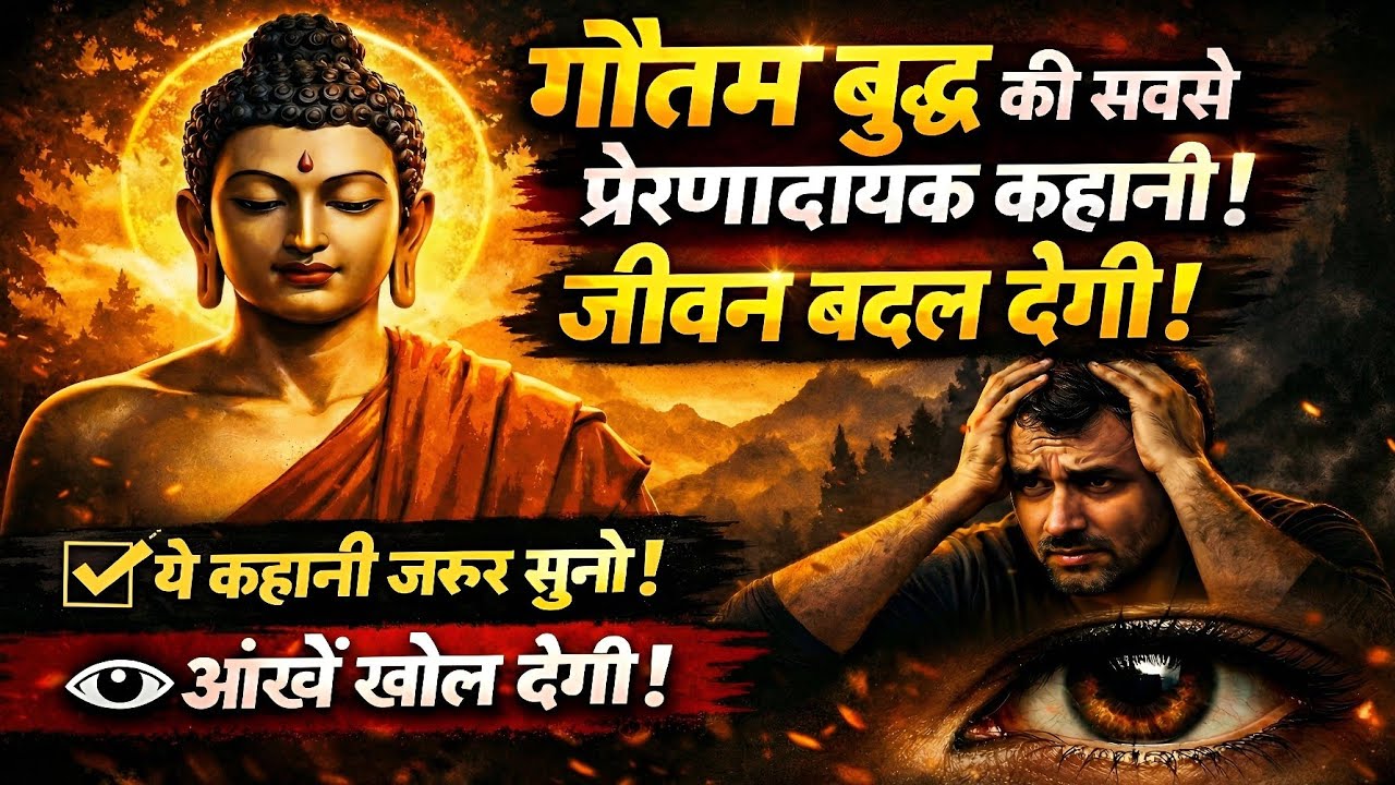 गौतम बुद्ध की सबसे प्रेरणादायक कहानी | जीवन बदल देगी | Motivational Story | Buddha Story #motivation