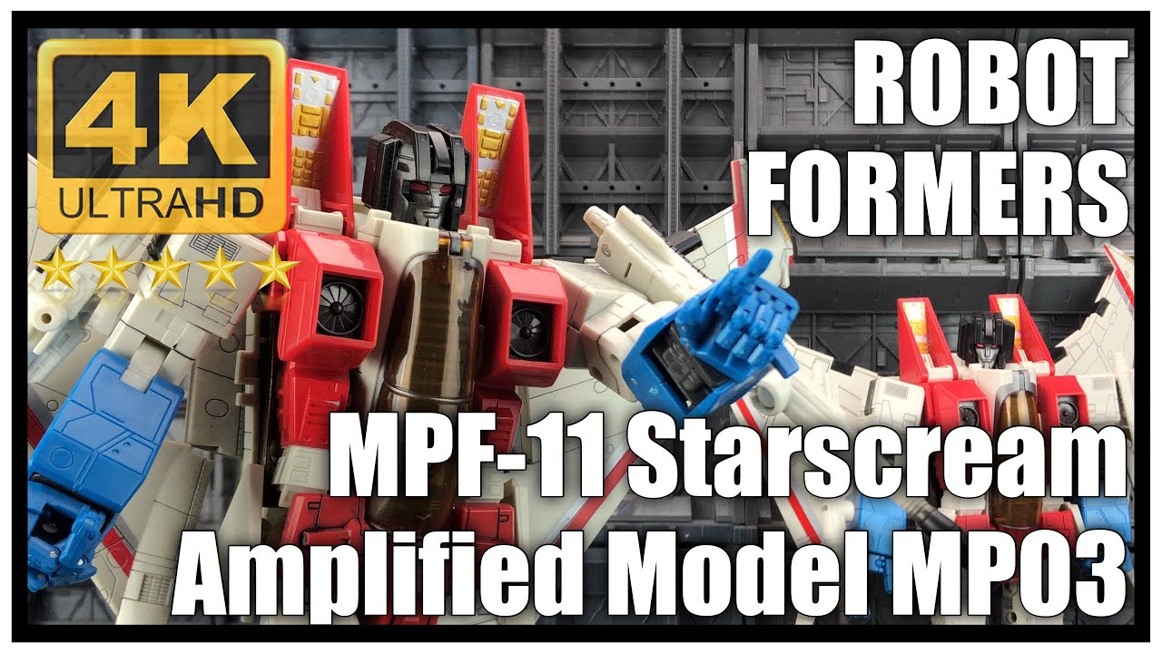 Robot Formers AMPLIFIED MODEL F11 Oversize Masterpiece MP11 / MP03 Starscream