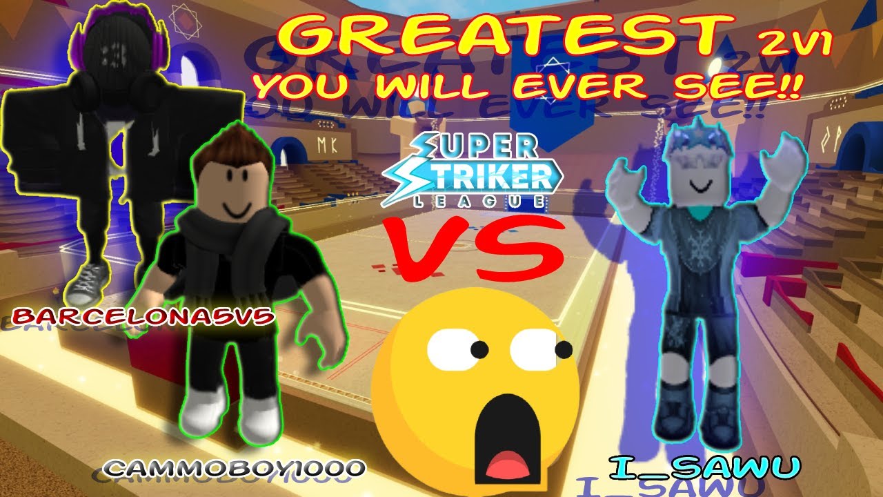 Extremely intense 2v1ing | SSL Roblox | Super striker league Roblox | Roblox |