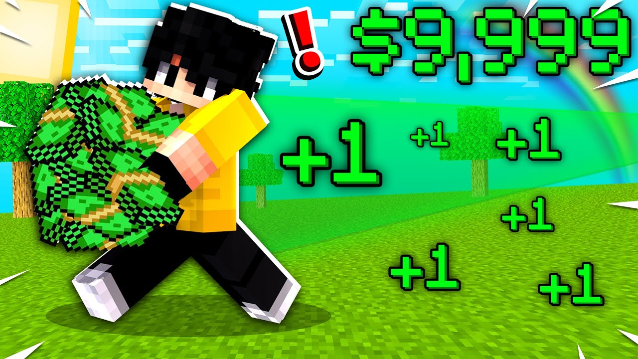 Minecraft'ta HER ADIMIMIZ 1 DOLAR!