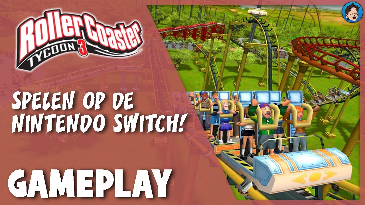 ROLLERCOASTER TYCOON 3 OP DE SWITCH!