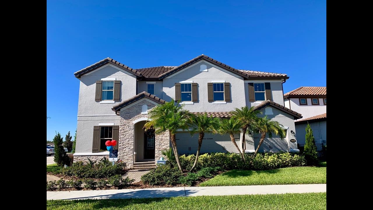 Orlando New Homes - Ruby Lake by M/I Homes - Lakeview Model