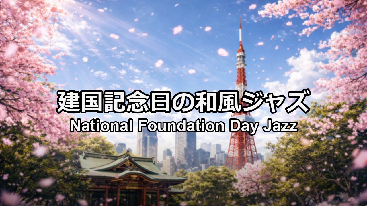 [ジャズ] | 建国のためのファンファーレ 和風ジャズ jazz Jazz BGM 癒し リラックス | [Jazz] | Fanfare for the Founding