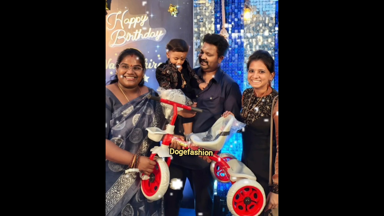 Actor robo shankar grand son nakshatran 1st birthday celebration 🎊 