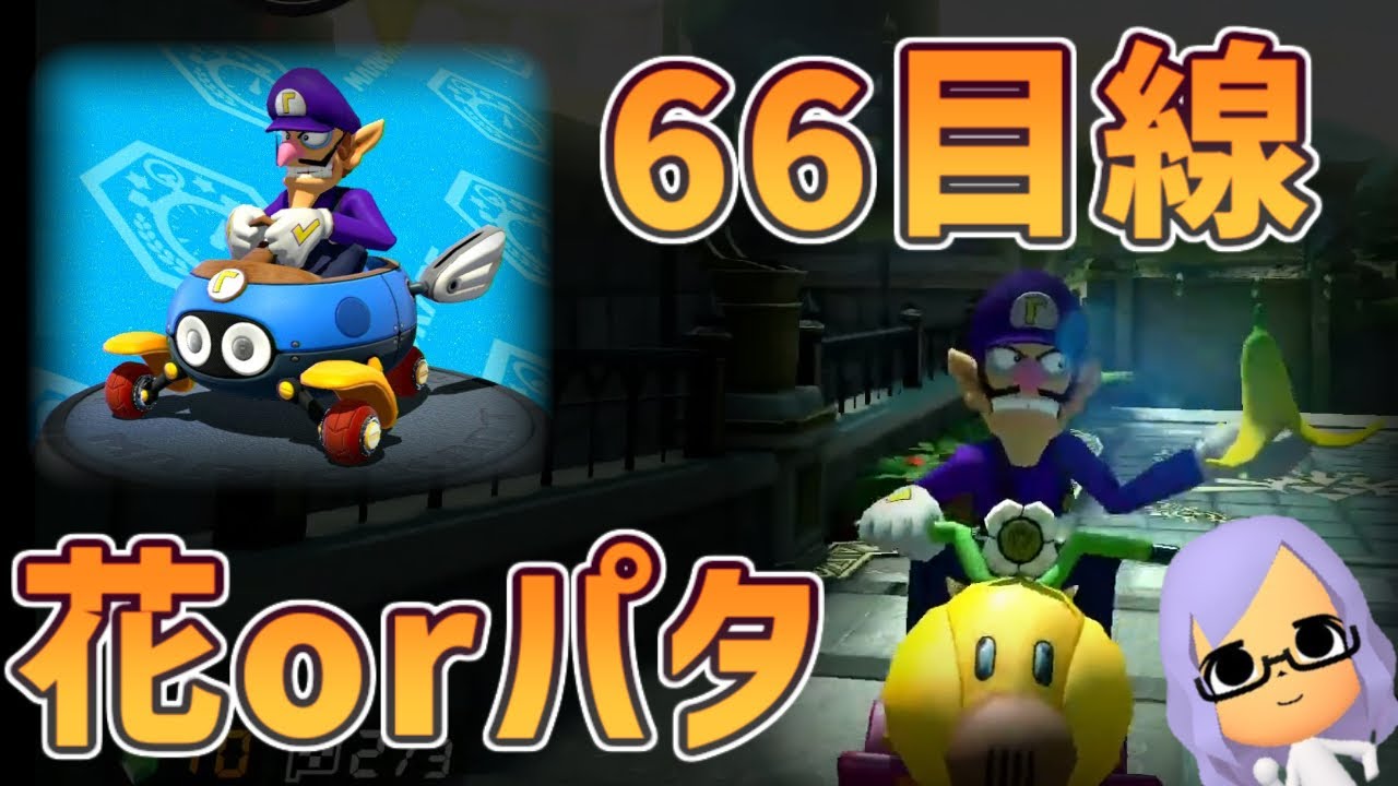 悪花かパタかを66目線強めで答えるぱーぷる【ぱーぷる切り抜き】【マリオカート8デラックス】