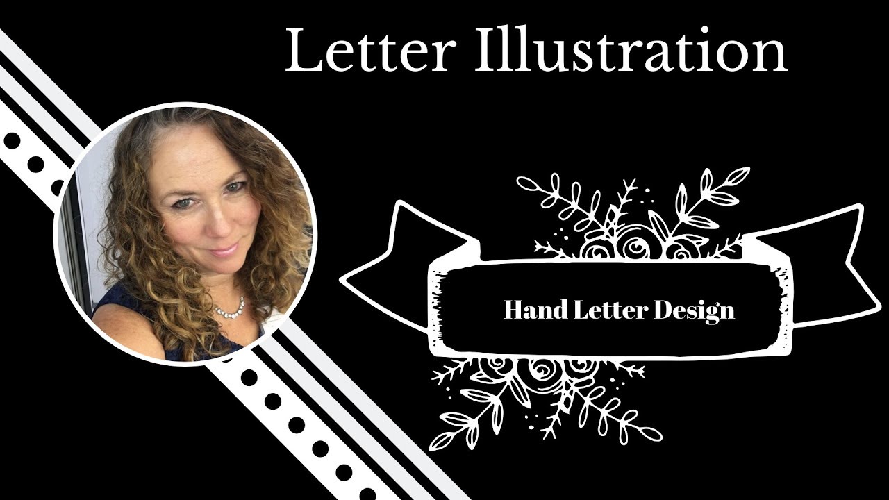 Lettering Illustration (Hand Lettering Design) Botanical Series