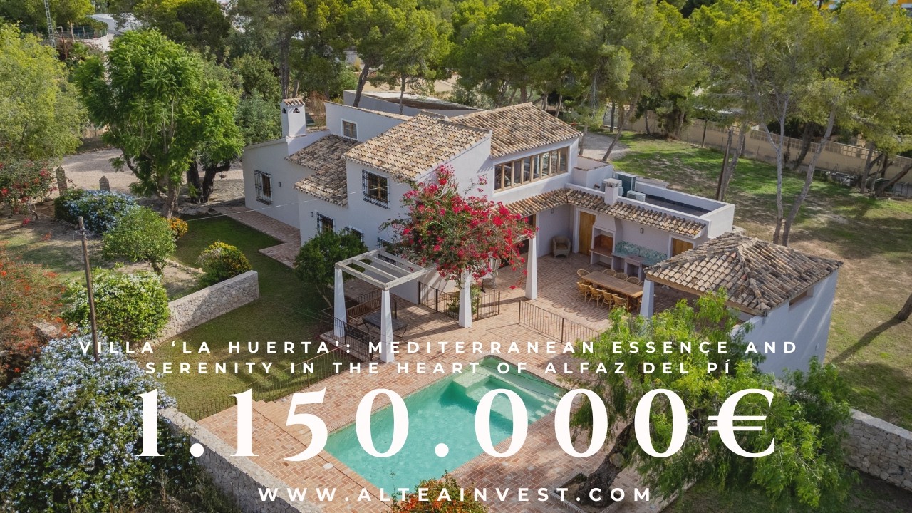 🌿Villa “La Huerta” | Timeless Rustic Elegance Meets Modern Comfort on Spain’s Costa Blanca ✨