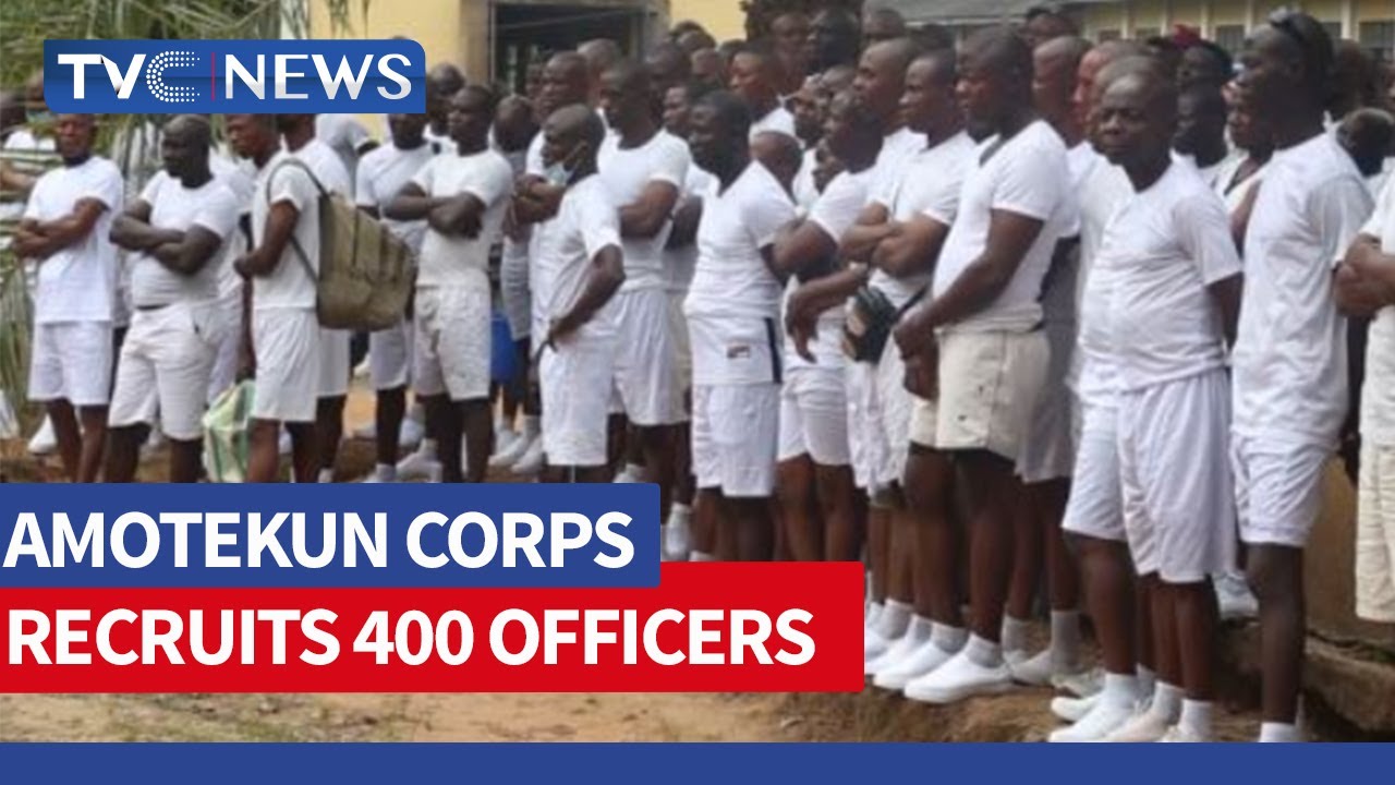 VIDEO: Ondo Amotekun Corps Recruits 400 Officers