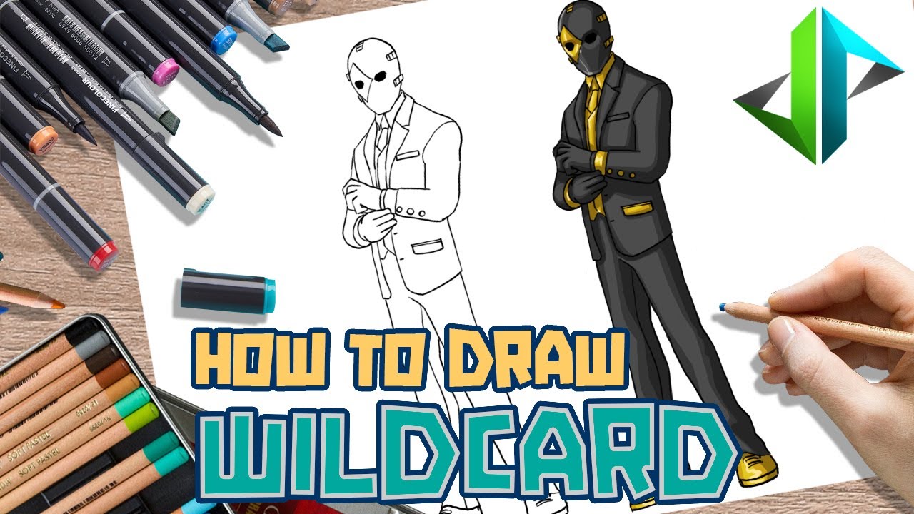 [DRAWPEDIA] КАК НАРИСОВАТЬ ОБЛИК ДИКОЙ КАРТЫ ИЗ FORTNITE — ПОШАГОВОЕ РУКОВОДСТВО ПО РИСОВАНИЮ