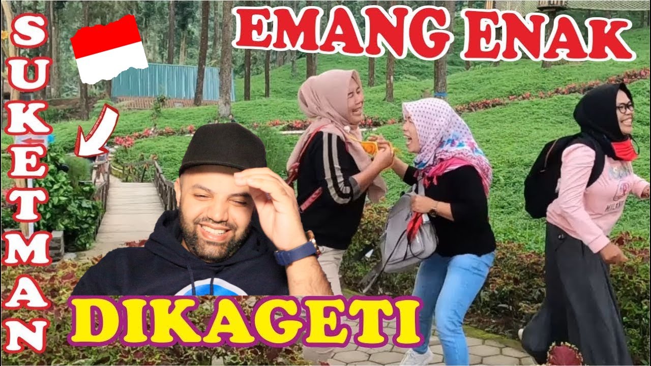 KAGET SUMPAH | BUSHMAN PRANK | WISATA ALAM LIMPAKUWUS Reaction Indonesia Reaction