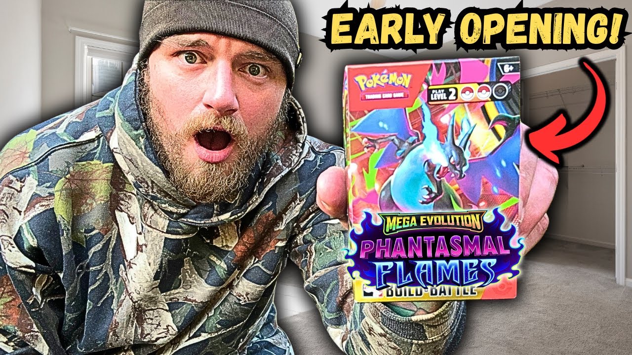 РАННЕЕ открытие Pokemon Phantasmal Flames!