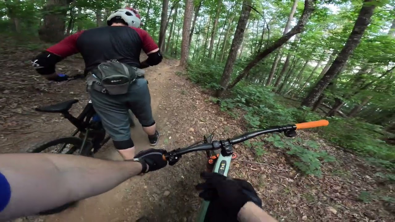Climbing Highway to Hell at Blankets Creek
