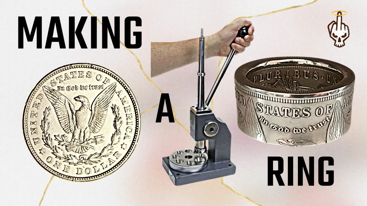 Still Learning Swedish Wrap Method for Making Morgan Silver Dollar Coin Ring