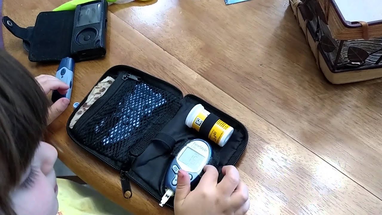 Jovee's Dexcom glucose monitor