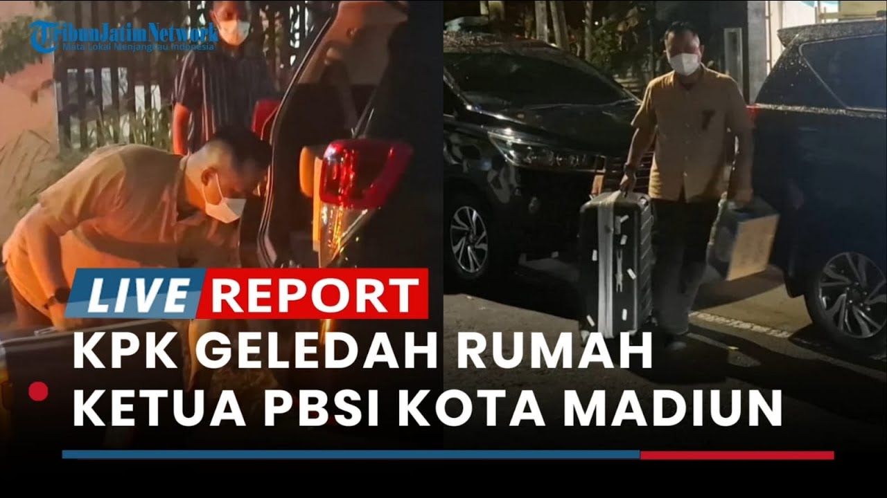 Usai Geledah Kantor Dinas PUPR, KPK Obok Obok Rumah Ketua PBSI Kota Madiun