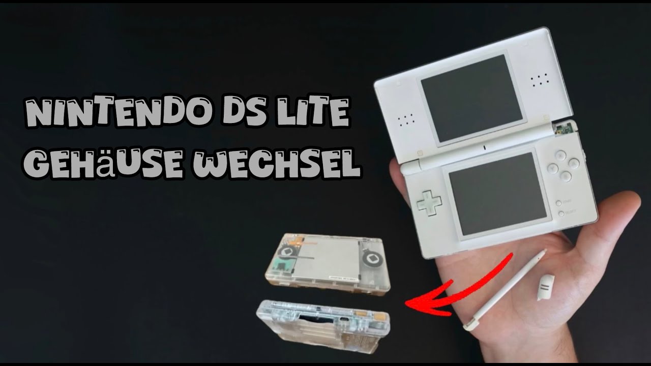 Nintendo DS Lite Gehäuse Umbau