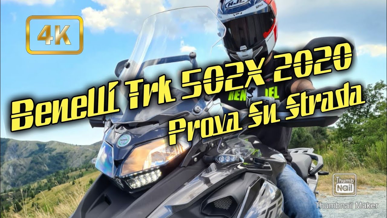 Prova su strada della benelli trk 502X 2020 [4k ]