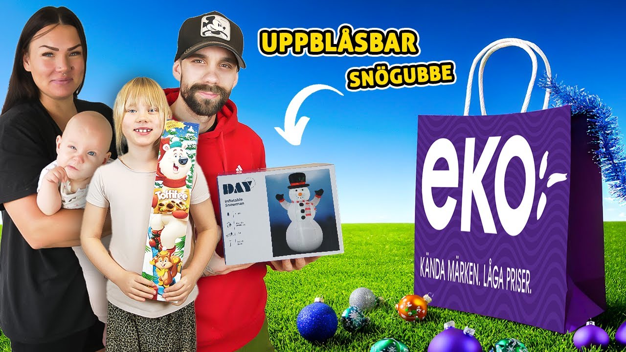 JULSHOPPING PÅ EKO STORMARKNAD | HAUL