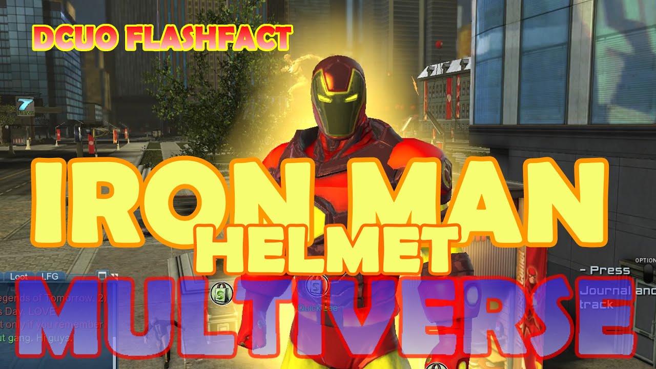 DCUO Iron Man Helmet