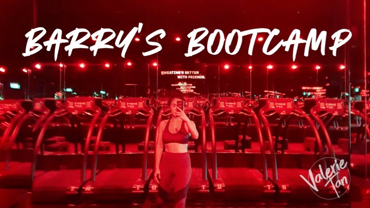 BARRY'S BOOTCAMP - TRYING KIM KARDASHIAN'S BOOTCAMP WORKOUT | Valerie Tan