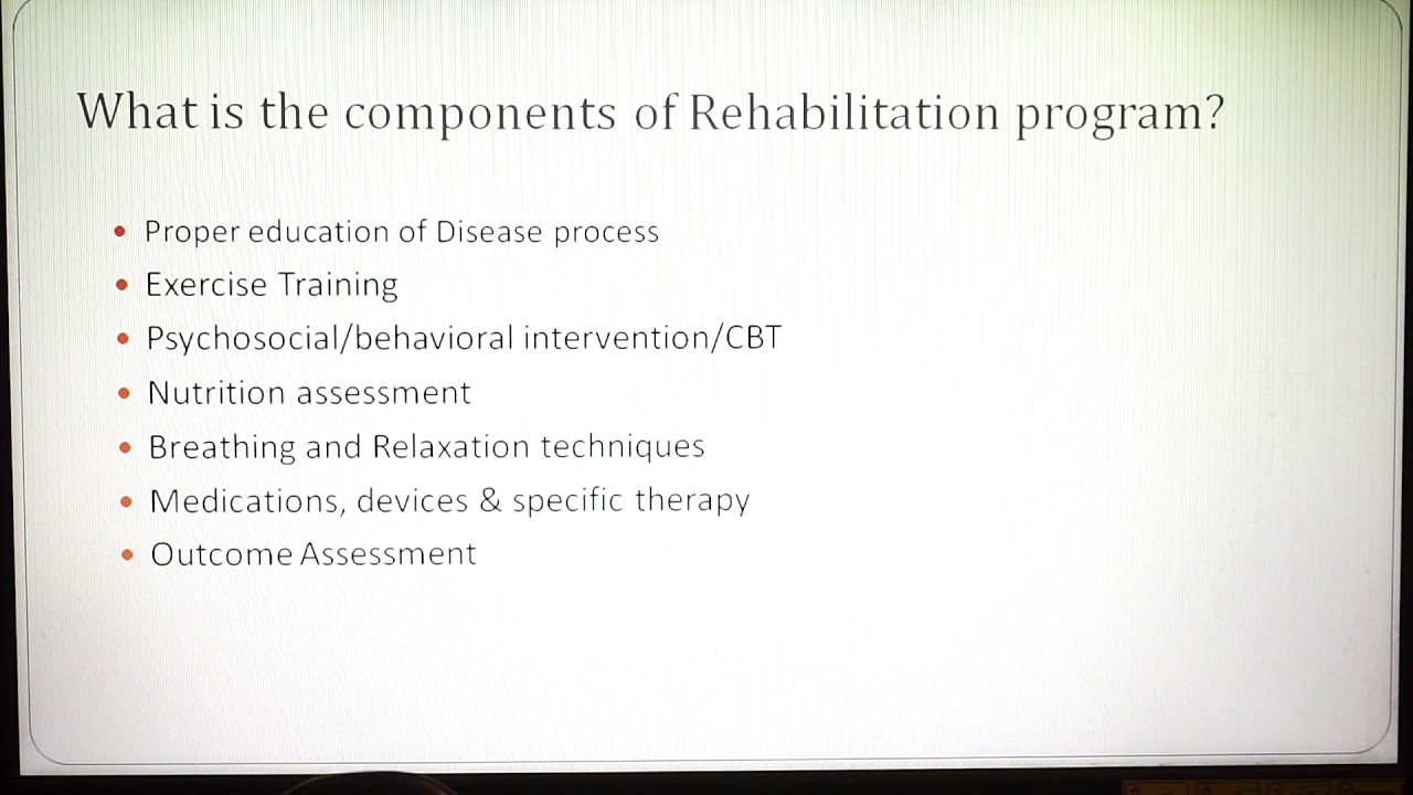 What is Rehabilitation