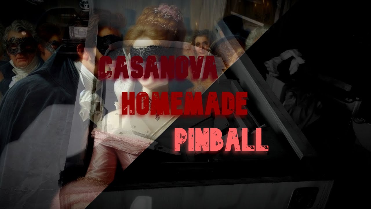 How to build a pinball - 2 - Cabinet glass and ball launcher - Casanova Homemade Pinball