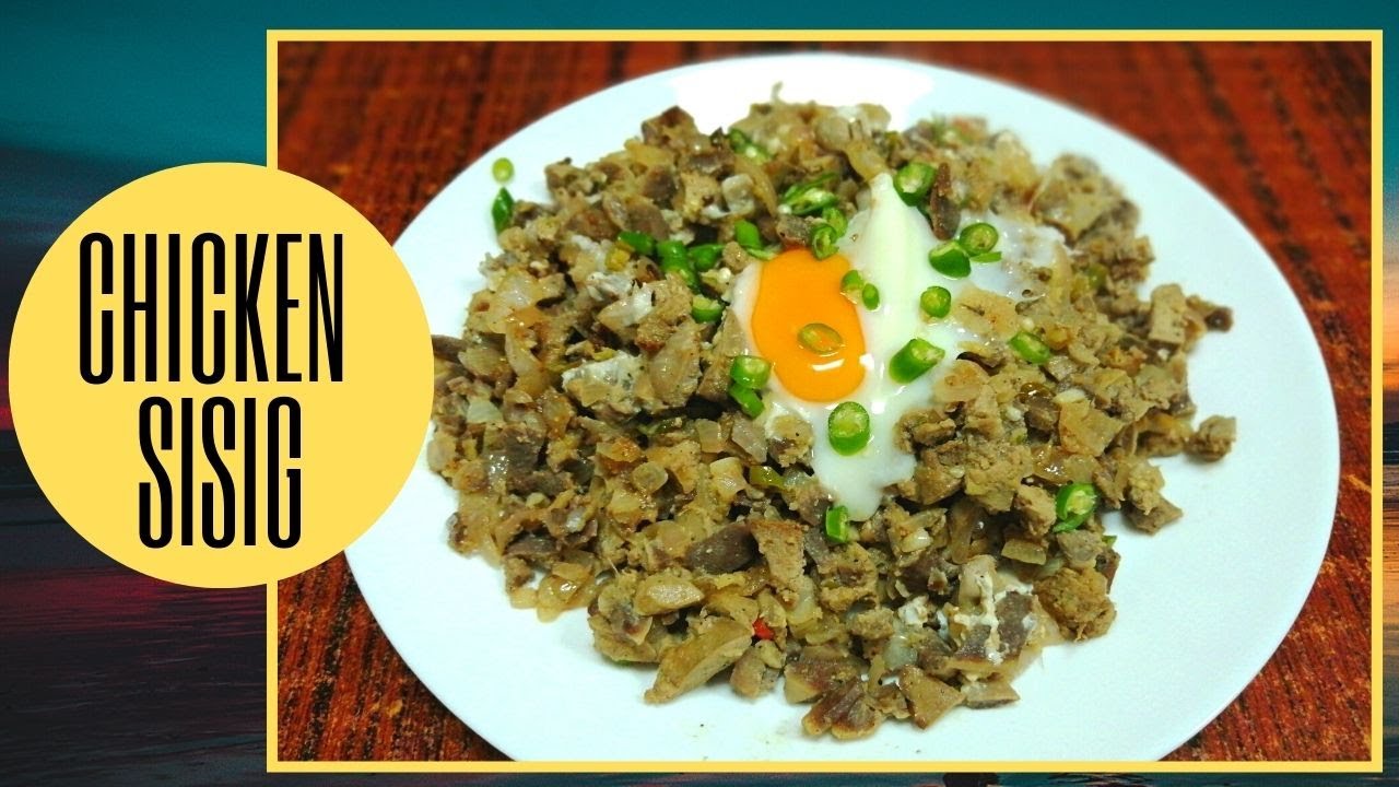 Chicken Sisig Madaling Lutuin Na Ulam - Pwede Pulutan/Chan can Cook