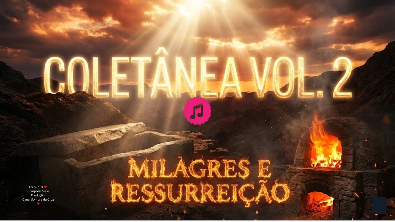 Coletânea de Louvores Vol. 2: Milagres e Ressurreição - Sombra da Cruz (1 Hora de Louvor)