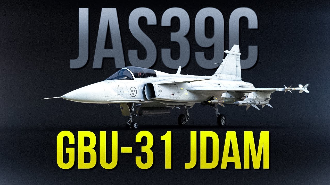 JAS39C — Идеальная платформа для GBU-31 JDAM