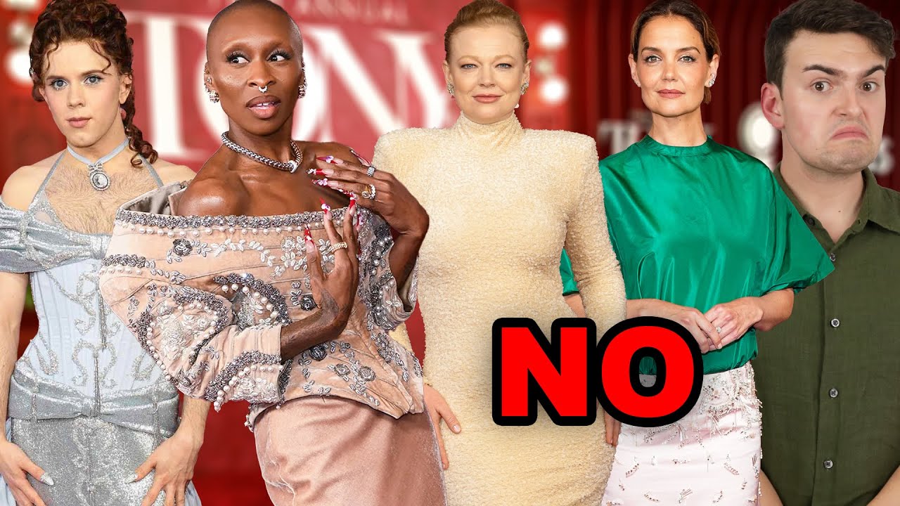 TONY AWARDS 2025 FASHION ROAST (beige looks terrible on white people)