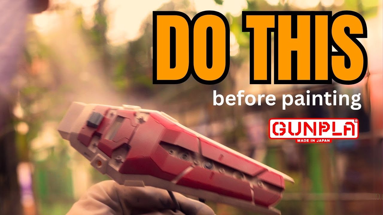 Fix Mistakes BEFORE Painting GUNPLA