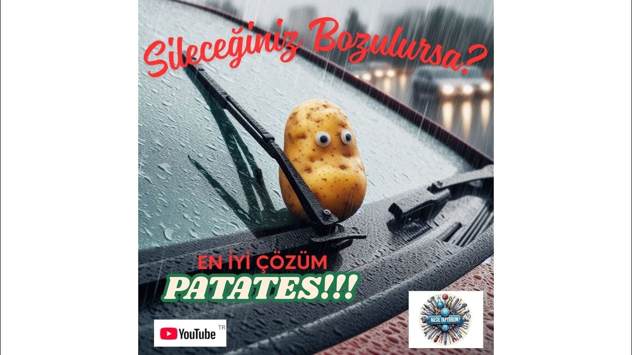 Sileceğiniz Bozulursa, Patates Kullanın :) Denendi!!!