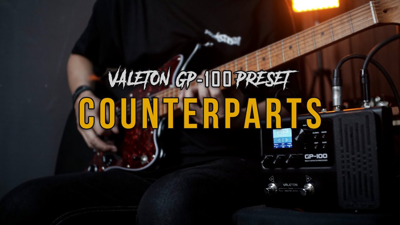 Valeton GP-100 Preset Counterparts | Melodic Hardcore