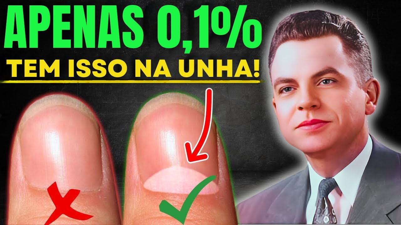 INCRÍVEL✅ O VERDADEIRO SIGNIFICADO DE TER UMA MEIA LUA NA UNHA DO POLEGAR