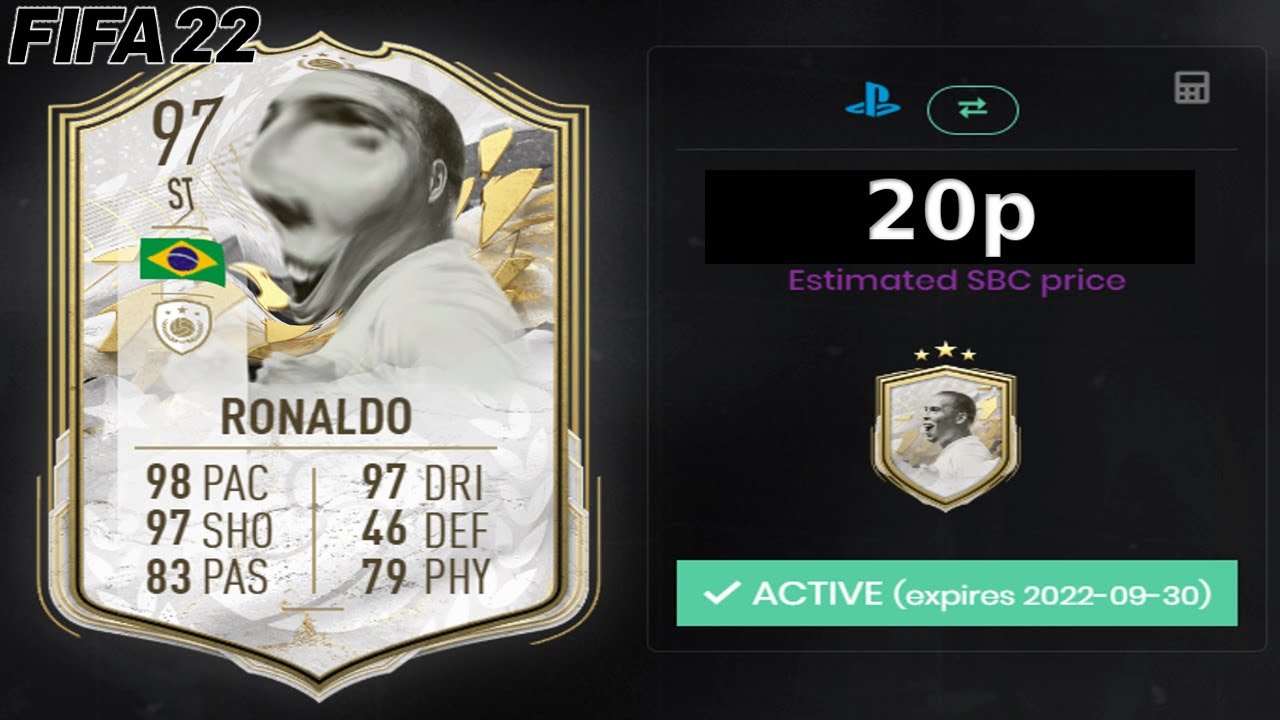 MOMENTS RONALDO SBC is cheaper than a freddo bar...